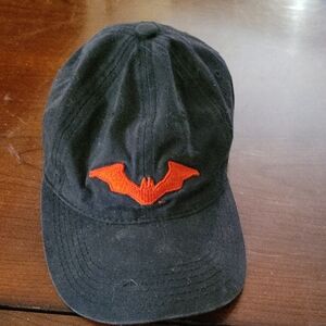 Batman Black Cap with Orange Logo